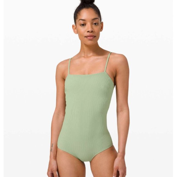lululemon athletica Other - Lululemon Pool Play Full Bum Vista Green Swimsuit